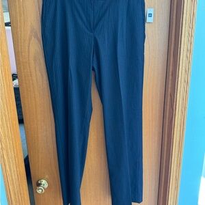 Gap Modern Blue Pinstripe Pants 14 Long, brand new with tags